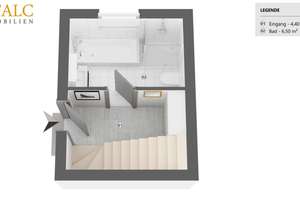 Wohnen auf mehreren Ebenen  – Maisonettewohnung in Bremen-Woltmershausen – Die vollständige Adresse der Immobilie erhältst du vom Anbieter., 28197 Woltmershausen (Ortsteil), Bremen – Vorschaubild 13