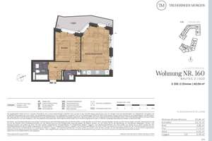 2-Zimmer-Neubauwohnung, Loggia, Gartenblick – Die vollständige Adresse der Immobilie erhältst du vom Anbieter., 81825 Josephsburg, München – Vorschaubild 36