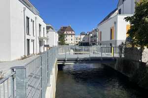 TOP Lage mit Luxus am Hettenbach: Möbliertes, neues 1 Zimmer-Appartement – Höchstetterstraße 20, 86154 Augsburg – Vorschaubild 3