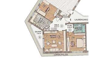 Hell & Zentral: Gepflegte 3-Zimmer-Wohnung mit Balkon im Zentrum – Die vollständige Adresse der Immobilie erhältst du vom Anbieter., 53111 Nordstadt, Bonn – Vorschaubild 15
