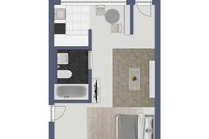 Für Sonnenanbeter *2 Dachterrassen* – Die vollständige Adresse der Immobilie erhältst du vom Anbieter., 64295 Bessungen, Darmstadt – Vorschaubild 11
