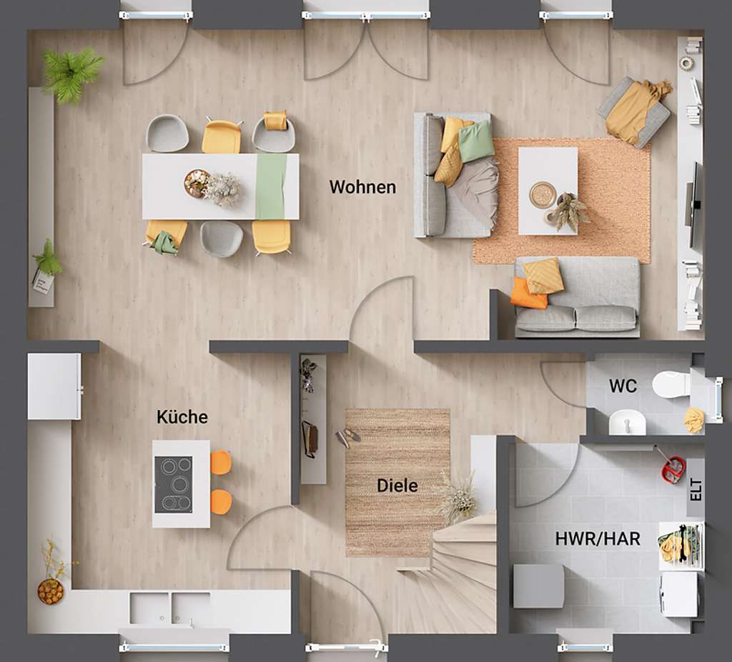 Immobilie in Fahrenbach - Moderne Wohlfühlatmosphäre - Das Einfamilienhaus mit dem Plus an Ausstattung - Bild 3