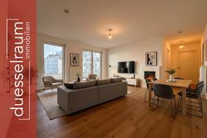 Pempelfort: Urbaner Wohntraum – stilvolle 3-Zimmer-Wohnung in Bestlage mit Balkon & Einbauküche