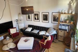 ZWISCHENMIETE 9 Monate I Wunderschöne, möblierte 2-Zimmer Maisonette Dachgeschoss Wohnung am Boxi – Boxhagener Straße 87, 10245 Friedrichshain, Berlin – Vorschaubild 2