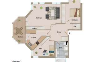 ###HEIDRICH Immobilien - Bezugsfreie Wohnung mit Terrasse### – Die vollständige Adresse der Immobilie erhältst du vom Anbieter., 13465 Frohnau, Berlin – Vorschaubild 20