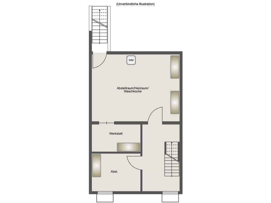 Grundriss Untergeschoss