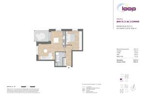 MODERNE 2-ZIMMER-WOHNUNG MIT BALKON UND PRAKTISCHER RAUMNUTZUNG – Kellerstraße ., 90453 Katzwang, Reichelsdorf Ost, Reichelsdorfer Keller, Nürnberg – Vorschaubild 4