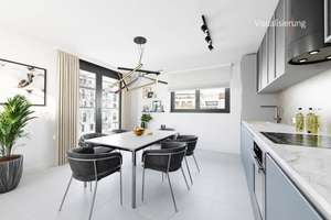 Seltene 3-Zi.-Wohnung mit eigenem Eingang, Dachterrasse, Dachgarten, Lift, ruhige Lage, nahe U-Bahn – Die vollständige Adresse der Immobilie erhältst du vom Anbieter., 80992 Alt-Moosach, München – Vorschaubild 9