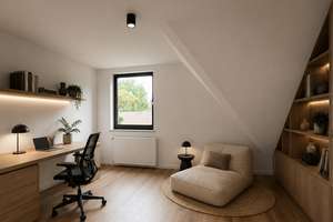 Stilvolle Galerie-Wohnung mit Balkon, 3 Sanitäreinheiten & TG-Stellplatz in Essen-Burgaltendorf – Alte Hauptstraße 104a, 45289 Burgaltendorf, Essen – Vorschaubild 5