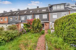 Bremen-Kattenesch: Reihenmittelhaus mit Garage in familienfreundlicher und ruhiger Wohnlage – Die vollständige Adresse der Immobilie erhältst du vom Anbieter., 28277 Kattenesch, Bremen – Vorschaubild 2