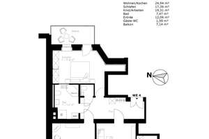 Exklusiv energetisch Sanierte 3-R-Woh.++2 Designbäder ++Lift ++Parkett ++Balkon ins Grüne++ – Delitzscher Straße 126, 4129 Eutritzsch, Leipzig – Vorschaubild 19