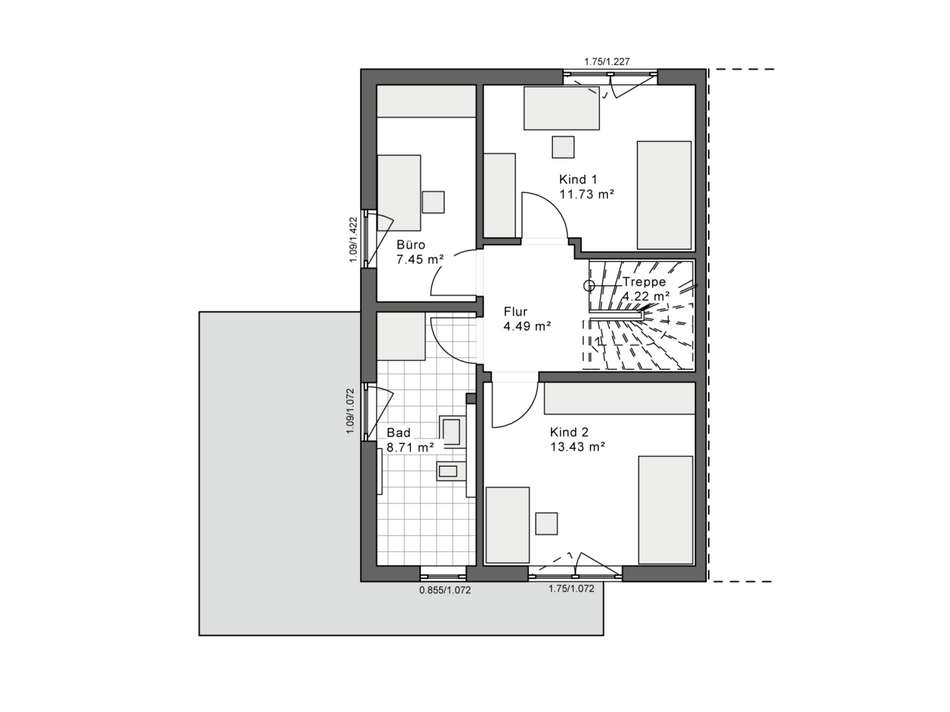 Grundriss OG