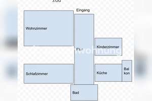 Tauschwohnung: 65qm, ruhig, am Volksgarten + Balkon gegen mehr qm Südstadt – Loreleystr. 2, 50677 Neustadt/Süd, Köln – Vorschaubild 1