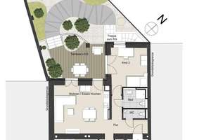 Moderne 4-Zimmer-Wohnung mit  eigenem Garten in Köln-Lindenthal! Gleueler Str. 83, Köln – Gleueler Str 83, 50931 Lindenthal (Ortsteil), Köln – Vorschaubild 4
