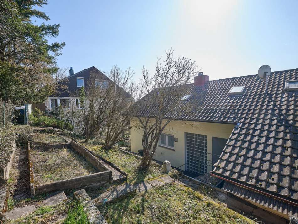 Rückansicht Haus