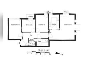 Tauschwohnung: Helle 4 Zi. Whg. mit 3 Balkonen in Pankow gegen 3 Zi. Whg. – Grabbeallee 51, 13156 Niederschönhausen, Berlin – Vorschaubild 21