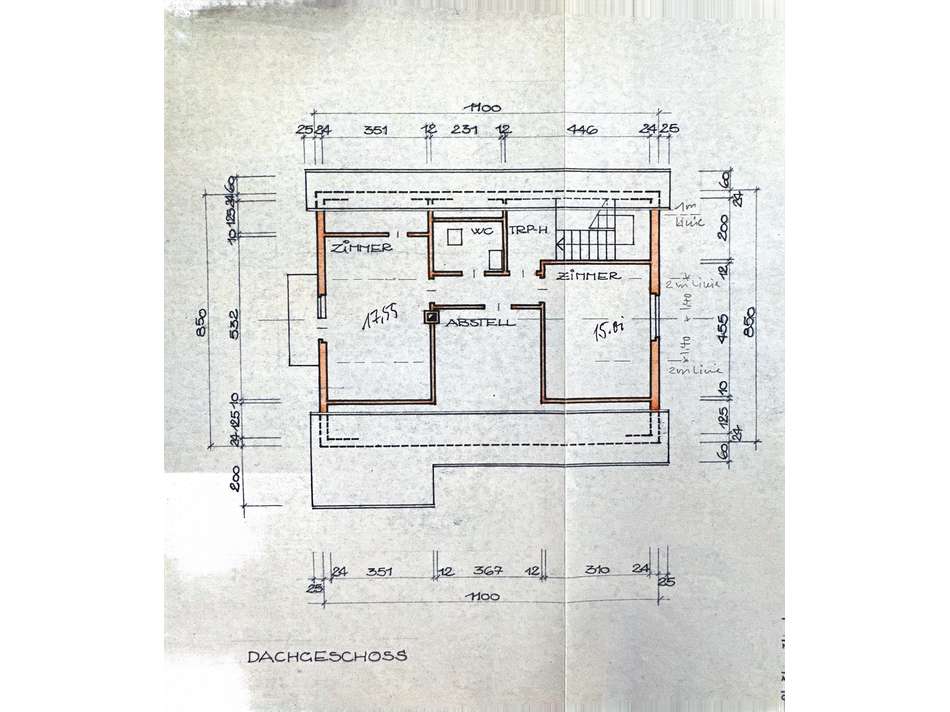 Plan Dachgeschoss