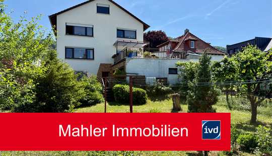 Bild von Zweifamilienhaus mit tollem Blick und schönem Garten in Zwingenberg