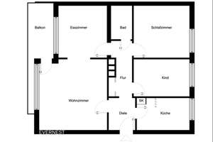 Großzügige, sanierte 3,5-Wohnung mit Loggia in zentraler Lage von Düsseldorf-Oberkassel! – Die vollständige Adresse der Immobilie erhältst du vom Anbieter., 40545 Oberkassel, Düsseldorf – Vorschaubild 19