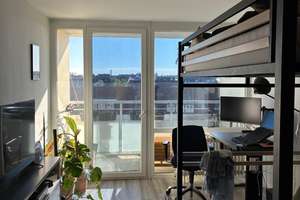 Helle 1-Zimmer-Wohnung mit Balkon, Aufzug und Stellplatz in München-Haidhausen – ab 15.06.