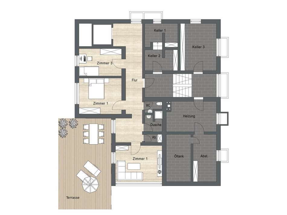 Grundriss EG