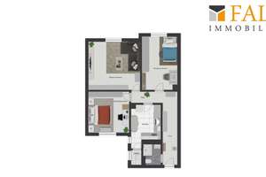Frisch renoviert, zentrumsnah, großzügig - 3-Zimmer-Wohnung mit EBK – Die vollständige Adresse der Immobilie erhältst du vom Anbieter., 75175 Oststadt, Pforzheim – Vorschaubild 7