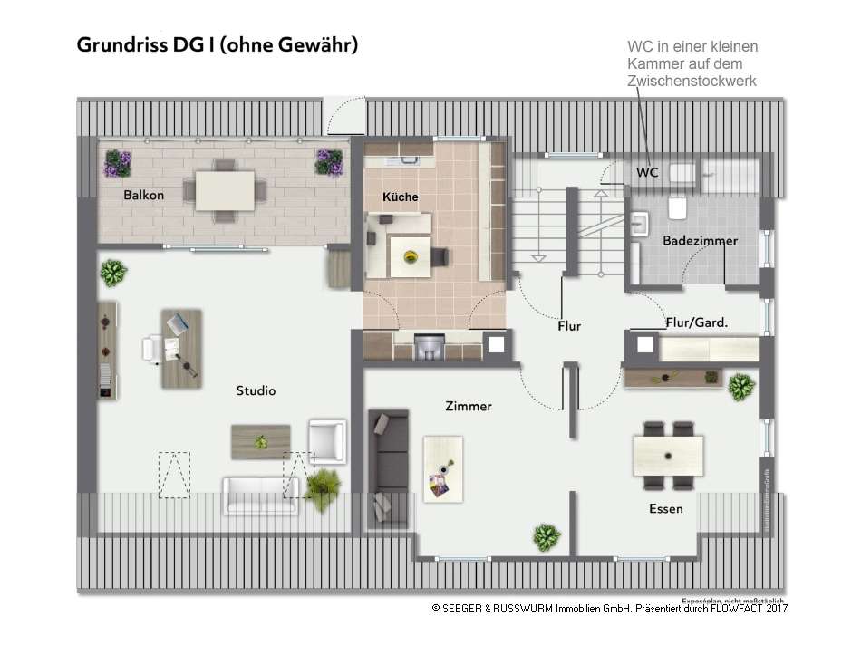 Grundriss DG I