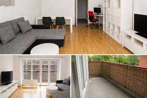 Zur Untermiete: möblierte 3 Zimmer Wohnung in Stellingen/Eimsbüttel mit Balkon & Tiefgarage – Vehrenkampstraße X, 22527 Stellingen, Hamburg – Vorschaubild 5