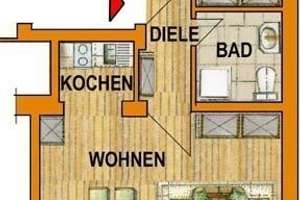 Gemütliche 2 Zimmer Wohnung mit hochwertiger Einbauküche und Balkon – Am Engelnberg 30a, 42107 Elberfeld, Wuppertal – Vorschaubild 2