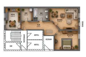 Barrierefreie 2-EG-Zimmer-Wohnung in toller Lage Nähe Heidesee - Provisionsfrei – 6126 Nietleben, Halle (Saale) – Vorschaubild 2