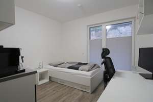 Perfekt für Studenten ! 
1-Zimmer-Appartement mit Möblierung und Terrasse – Stromgasse 31, 52064 St. Jakob, Aachen – Vorschaubild 2