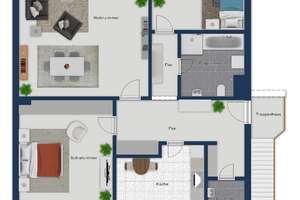 Großzügige 3-Zimmer-Hochparterre-Wohnung im Nürnberg Süden – Die vollständige Adresse der Immobilie erhältst du vom Anbieter., 90459 Hummelstein, Nürnberg – Vorschaubild 18