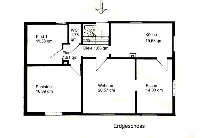 Grundriss Erdgeschoss
