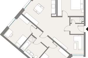 Perfekt für uns: ansprechende 4-Zimmer-Wohnung mit Einbauküche im Erstbezug – Mockauer Straße 2, 4357 Mockau-Süd, Leipzig – Vorschaubild 10