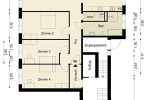 4 Zimmer im Hochparterre – Familienwohnung und Wintergarten – Die vollständige Adresse der Immobilie erhältst du vom Anbieter., 10243 Friedrichshain, Berlin – Vorschaubild 2
