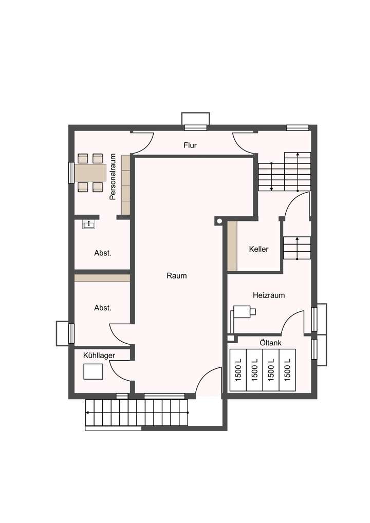 Grundriss Kellergeschoss