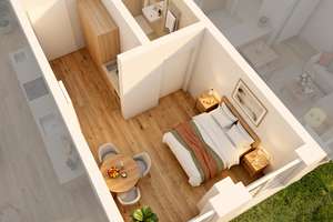 Kompaktes Senioren-Apartment – moderne Rückzugsoase im Quartier Bruckner – 67061 Süd, Ludwigshafen am Rhein – Vorschaubild 2