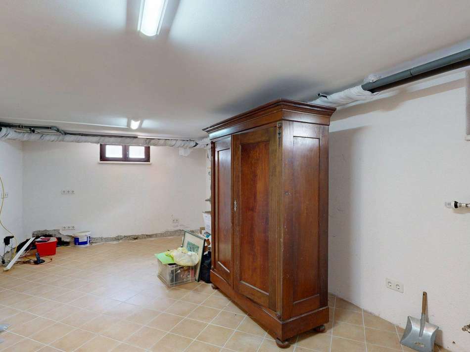 Kellerraum ausgebaut