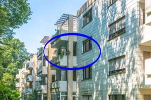 Gepflegte, renovierte  88 m² Wohnung mit 'Blick ins Grüne'