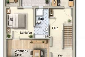 Handwerker aufgepasst! Großzügiges Stadthaus nahe der Nordsee in Wesselburen mit großem Potenzial – Die vollständige Adresse der Immobilie erhältst du vom Anbieter., 25764 Wesselburen – Vorschaubild 7