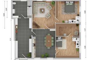 Familienhaus plus Einliegerwohnung auf Traumgrundstück mit 2.354 m² Größe in Hohn – Die vollständige Adresse der Immobilie erhältst du vom Anbieter., 24806 Hohn – Vorschaubild 37