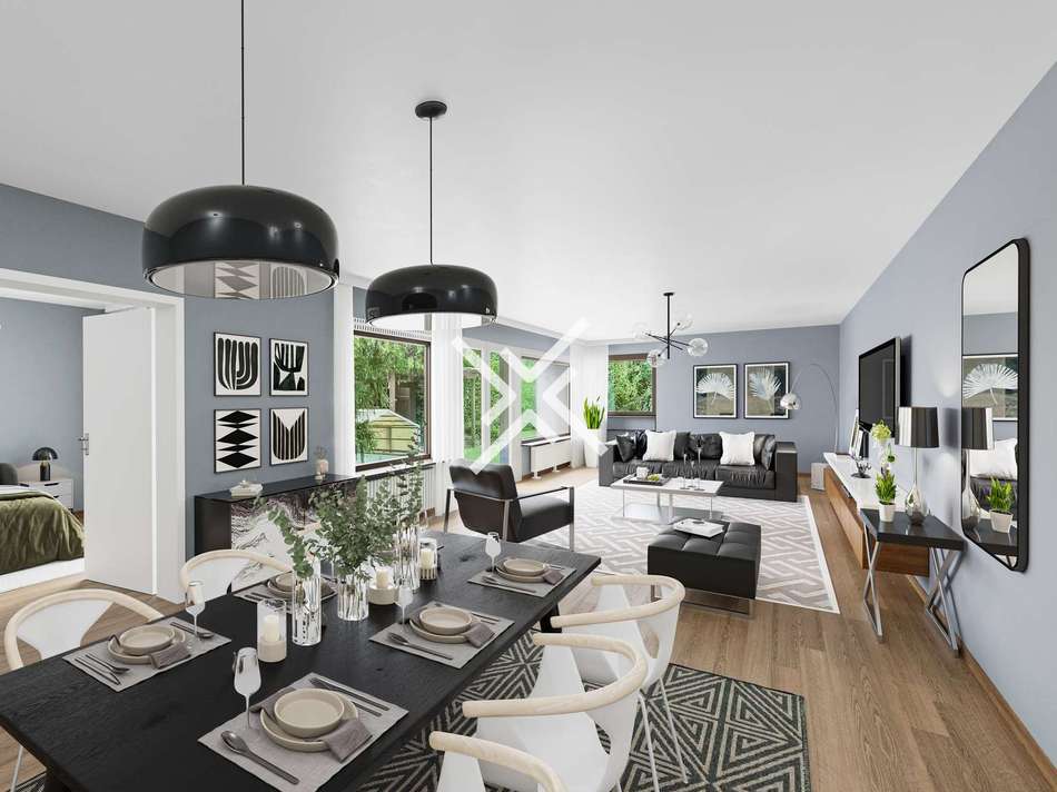 Wohnbereich nach Umbau