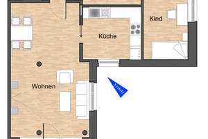EINBAUKÜCHE! LOFT & DACHTERRASSE! – Sonnenkamp Allee 10, 38446 Almke, Wolfsburg – Vorschaubild 10