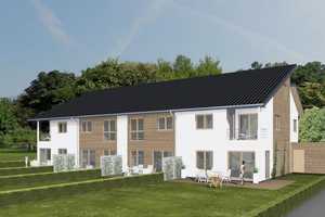Neu - modernes Reiheneckhaus mit bester Energieeffizienz in Lübbecke! Günstig Finanzieren mit  – Minden-Lübbecke (Kreis) – Vorschaubild 4
