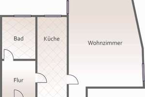 +++ Helle 1 Zimmer-Wohnung mit Einbauküche +++ – Ratsbleiche 9, 38114 Nordstadt, Braunschweig – Vorschaubild 8