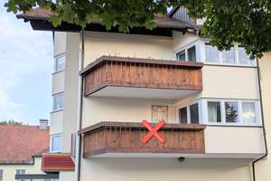 Kompakt und gemütlich:  1-Zimmer-Wohnung in Kempten mit Erker, Illernähe – Oberwanger Straße 1, 87439 Ober-/Unterwang, Kempten (Allgäu) – Vorschaubild 3