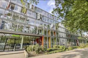 Modernes Service-Apartment im Studio MUC!  Blick zum Olympiapark nach Westen!