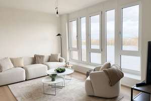 PENTHOUSE-TRAUM: Rheinblick, Aufzug & große Dachterrasse