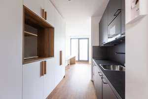 Exklusives Wohnen! Teilmöbliertes Loft Apartment mit Balkon – Gräfenhäuser Straße 26, 64293 Darmstadt-Nord, Darmstadt – Vorschaubild 1
