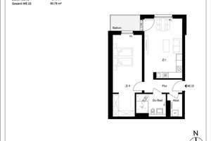 Attraktive 2-Zimmer-Wohnung mit Balkon und offenem Wohnbereich in begehrter Lage – Neusser Straße  367 a, 50733 Nippes (Ortsteil), Köln – Vorschaubild 10